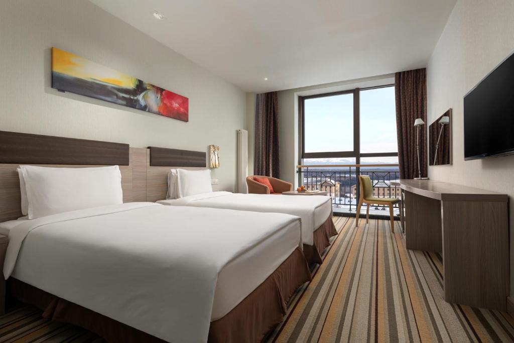 Wanda Momoland twin room